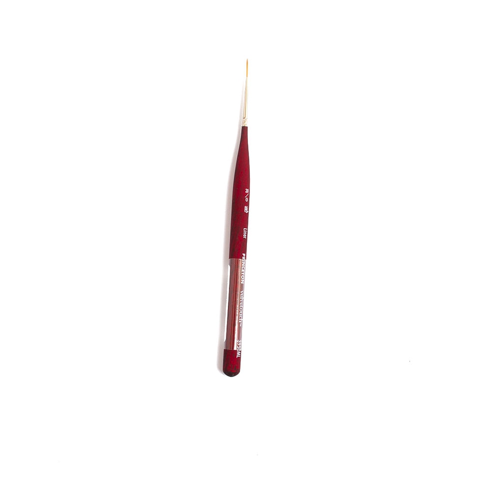 Princeton, Brush Liner, Art & School, Velvetouch, Multimedia Brush, Mini, Liner, 20/0, 398265